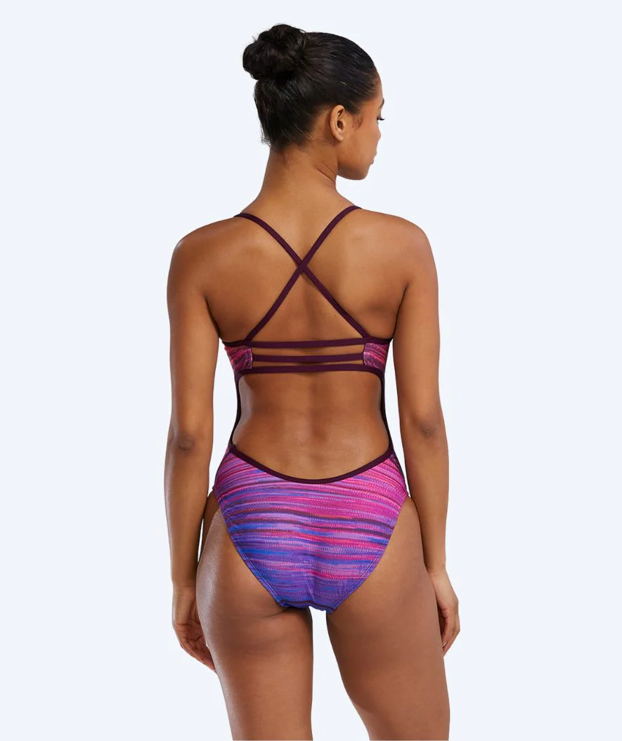 TYR badedragt til damer - Azama Trinityfit - Pink/orange
