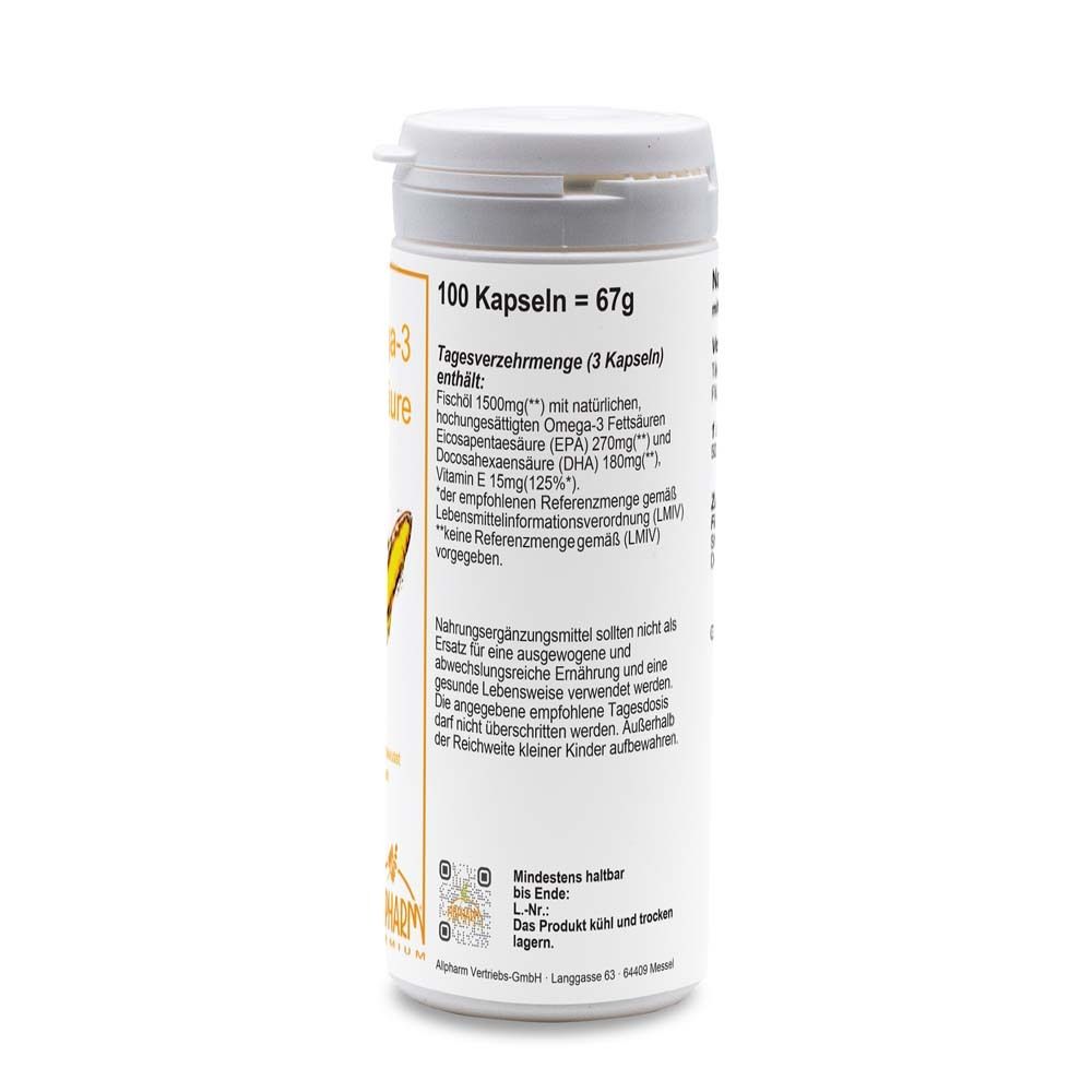 ALLPHARM Omega-3 Fischöl Kapseln