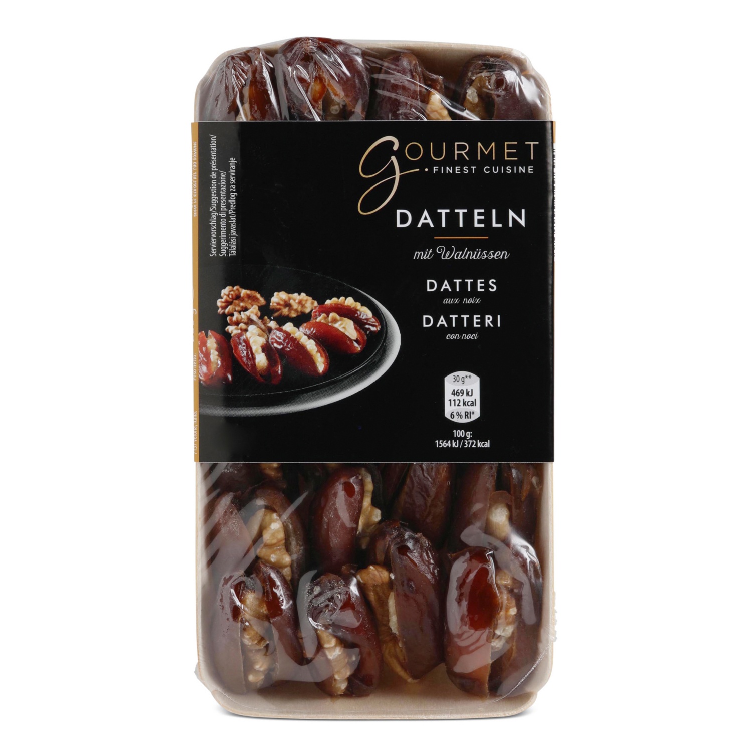 GOURMET Gefüllte Datteln, Walnusskern 200 g