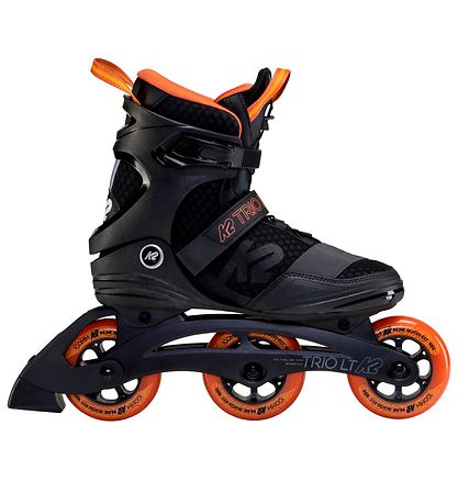K2 Rollschuhe - Trio LT 100 M - Schwarz/Orange - Inline