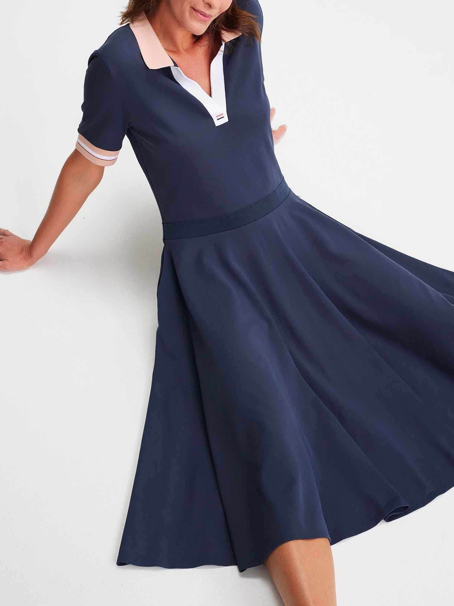 Robe Femme Coton Biologique Marine