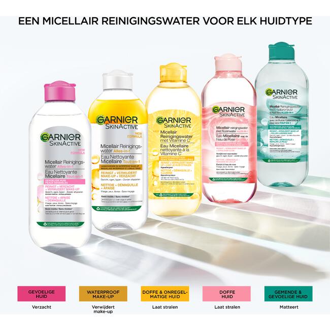 Garnier SkinActive Micellair Reinigingswater in Olie 400 ML