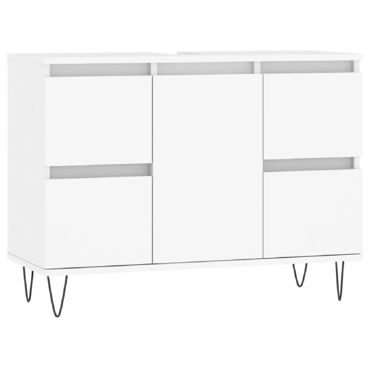 vidaXL Blanc 80x33x60 cm