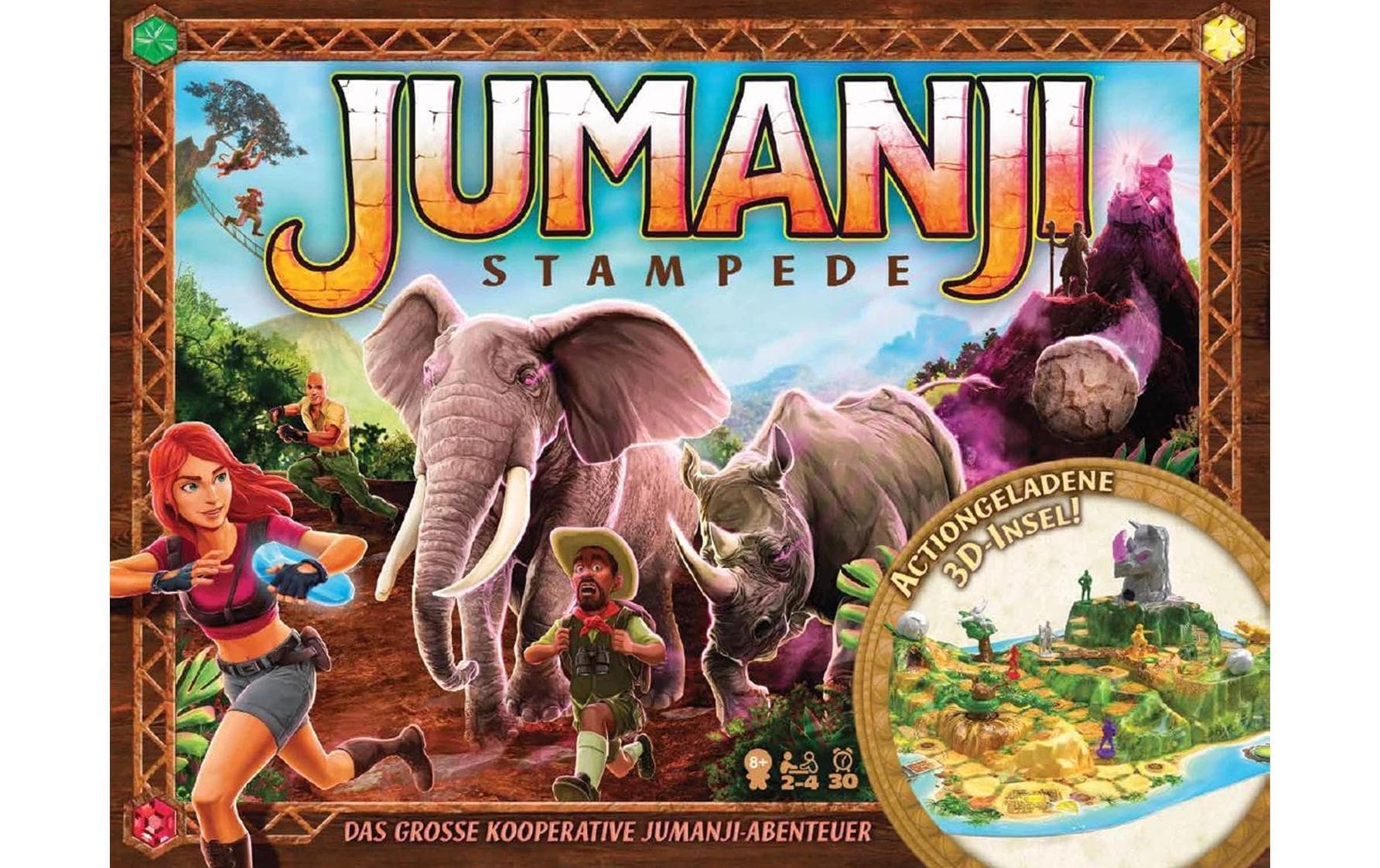 Spin Master Spiel »Jumanji Stampede -DE-«