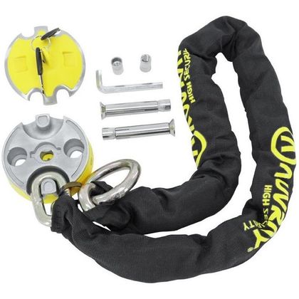 Antivol Auvray CHAINE MOTO XTREM PROTECT LASSO DIAMETRE 13.5 LONGUEUR 120 AVEC POINT D'ANCRAGE Universel