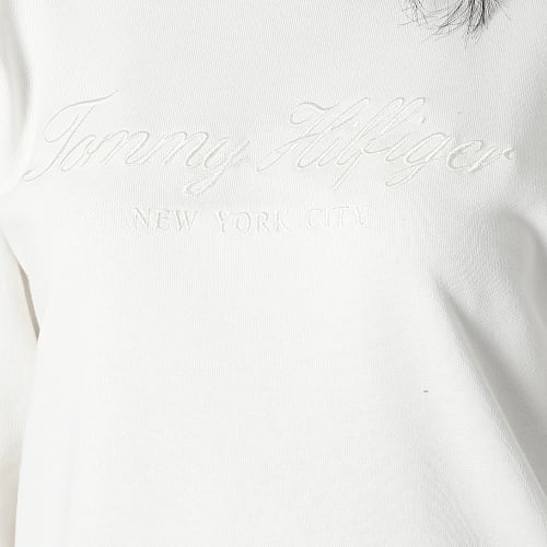 Sweat Crewneck Femme High Shine 5976 Blanc