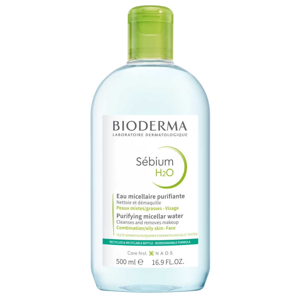 Bioderma Sébium H2O solution micellaire<br>500 ml, Flasche, (n)
