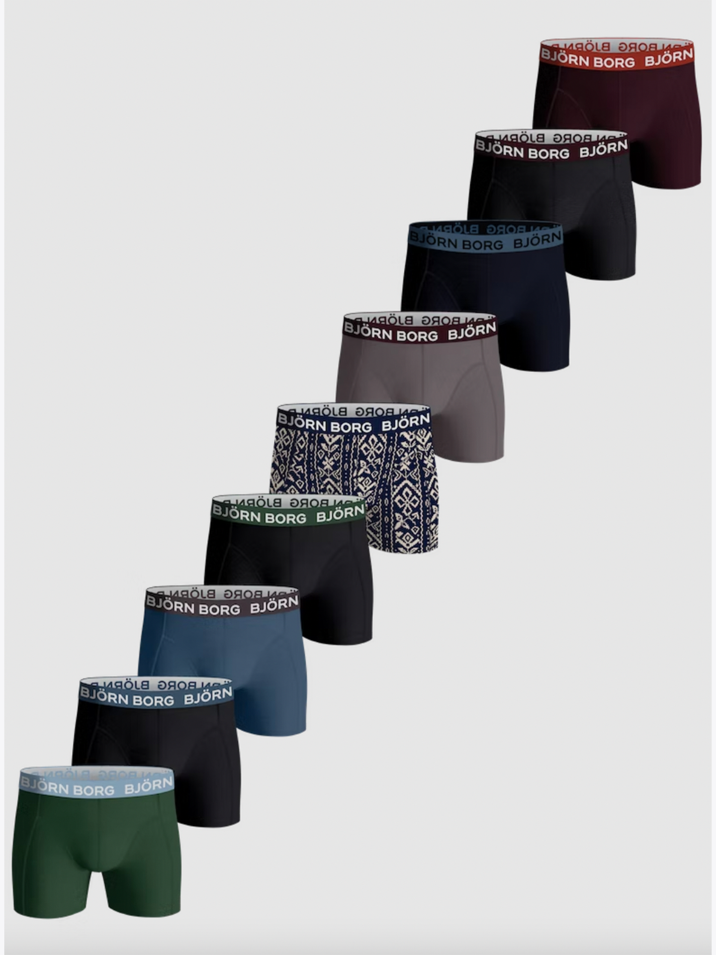 Cotton Stretch Boxer 9P