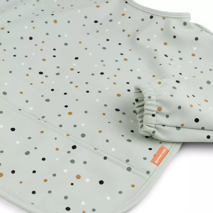 Done by Deer™ Ärmellätzchen Happy dots Grün