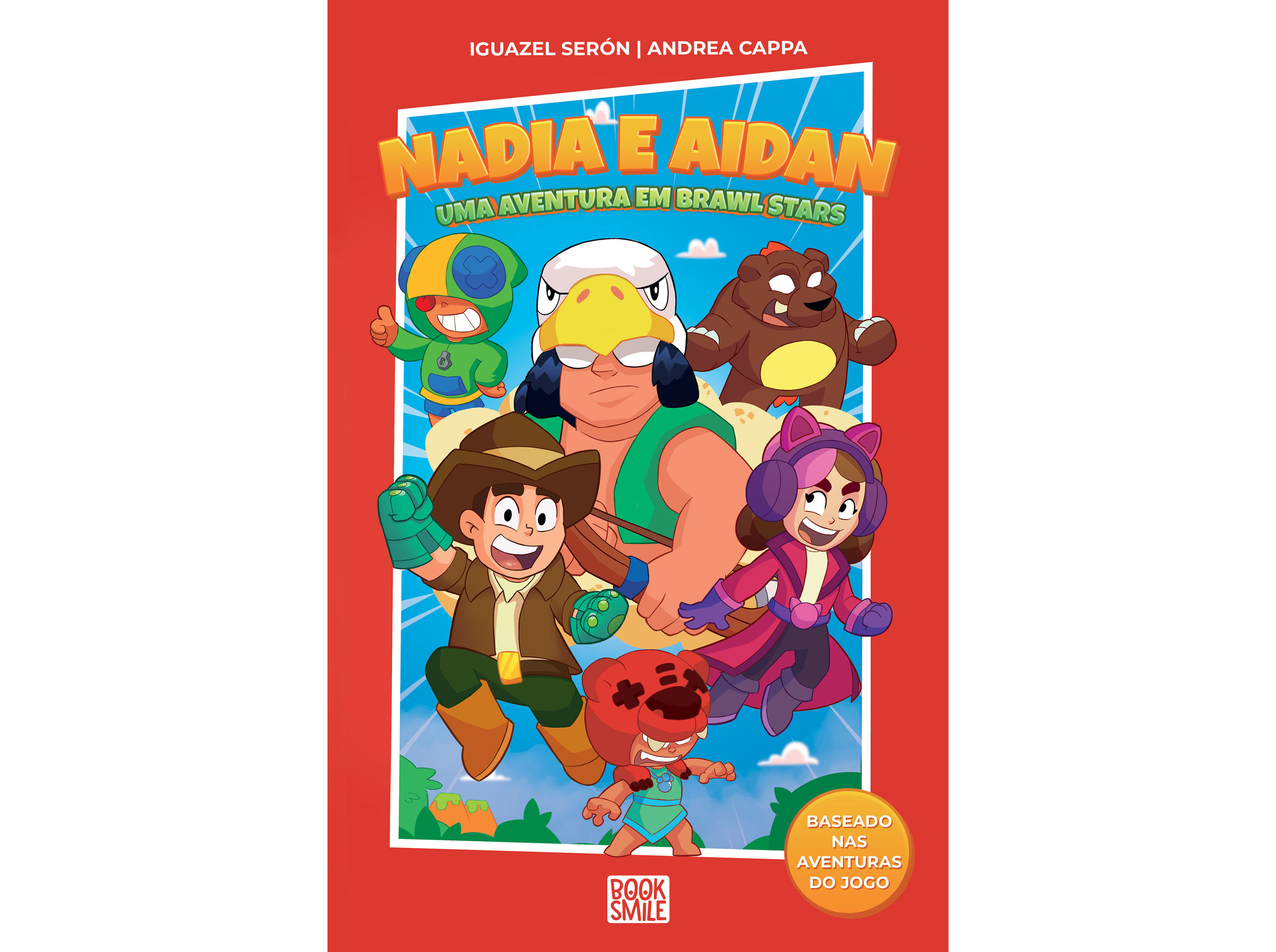 LIVRO BRAWL STARS: NADIA E AIDAN: UMA AVENTURA BRAWL STAR