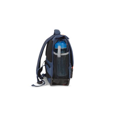 Cartable maternelle réversible Robot - 35 cm - 1 compartiment - bleu - Pol Fox