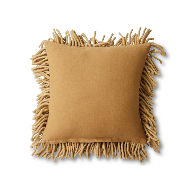 HKliving Rugged Woolen kussen 50x50 Cherry Red