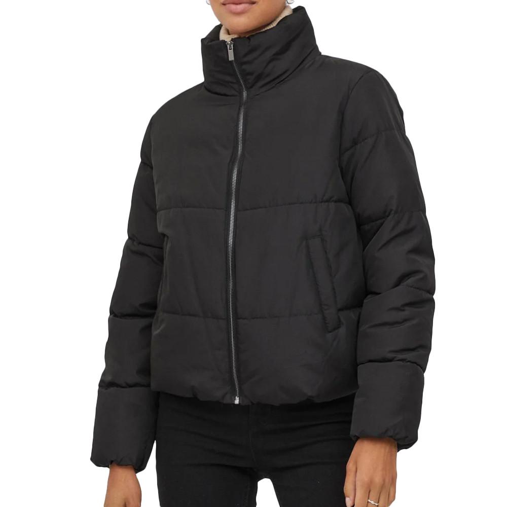 Vila Doudoune Noire Femme Vila Vitate