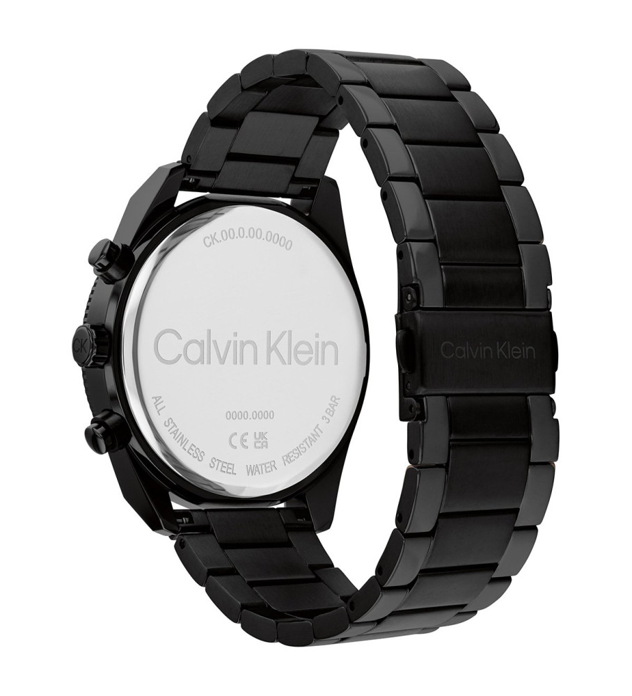 Relógio analógico Calvin Klein Impact, preto