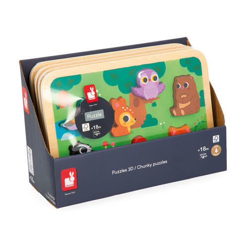 Chunky puzzle la forêt - JANOD