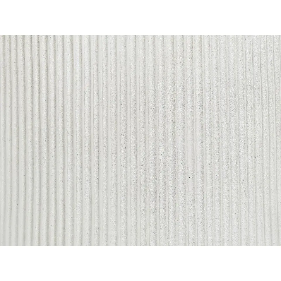OREOI - Bloempot - Wit - 55 x 55 x 55 cm - Kleivezel