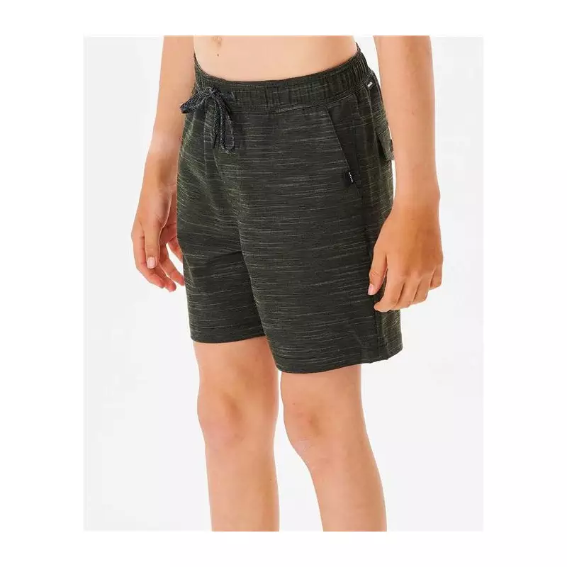 Short junior RIPCURL Boardwalkâ Jackson Volley -Boy Black
