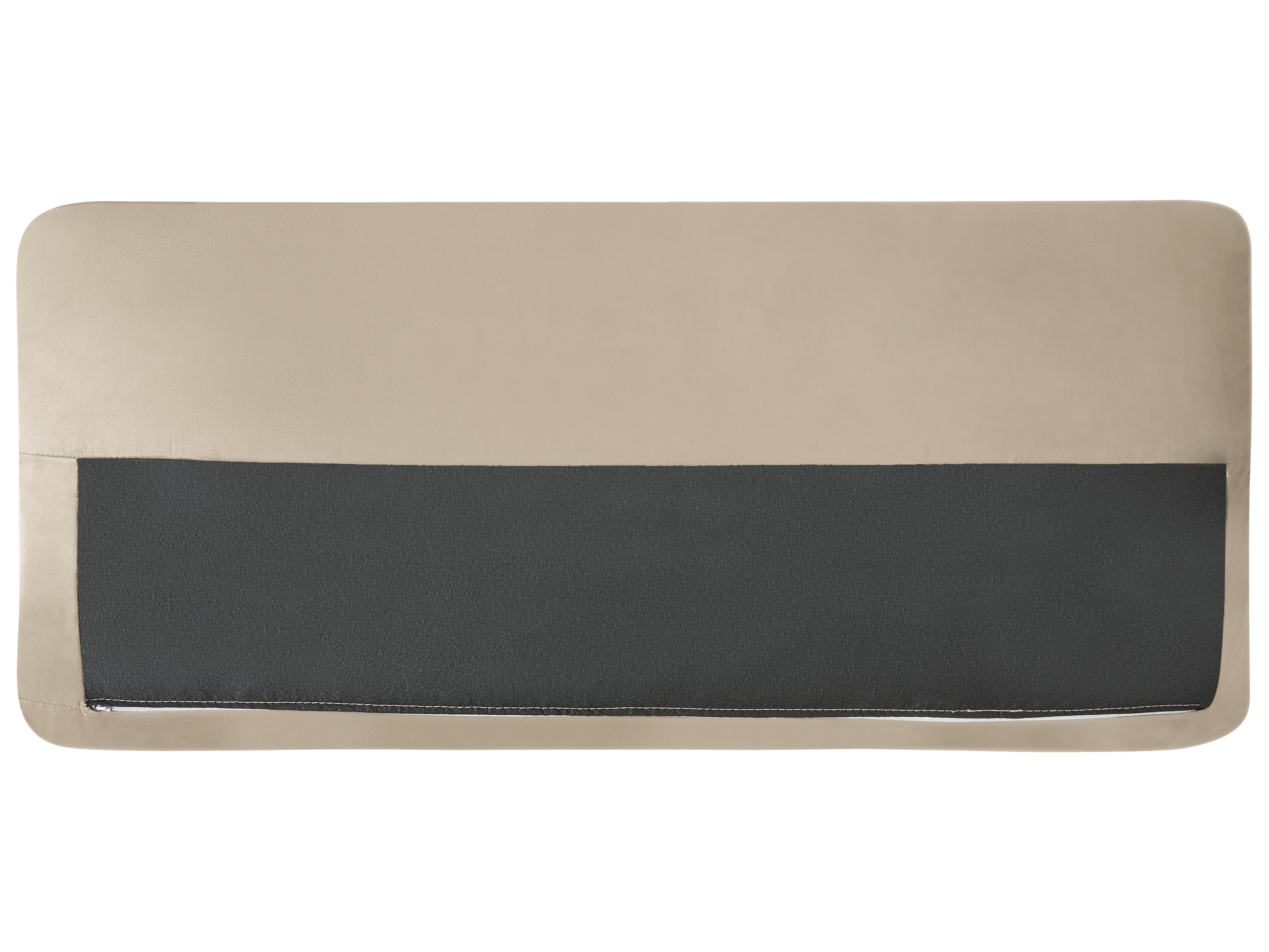 Slaapbank 3-zits EGGE Fluweel Taupe