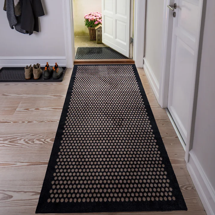 tica copenhagen - Dot Fussmatte 40 x 60 cm, grau