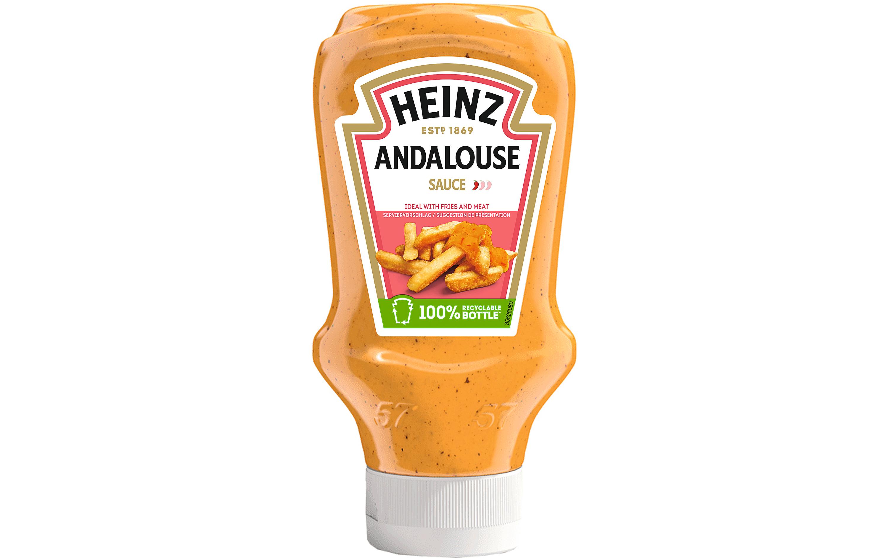 Sauce Andalouse 400 mlScharfe Sauce mit Tomaten und Cayennepfeffer