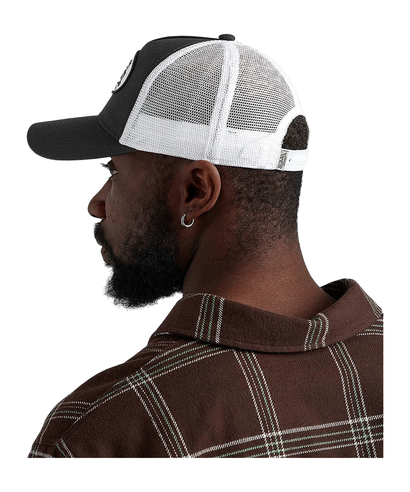 Von Dutch Boston Trucker Cap Schwarz Weiss