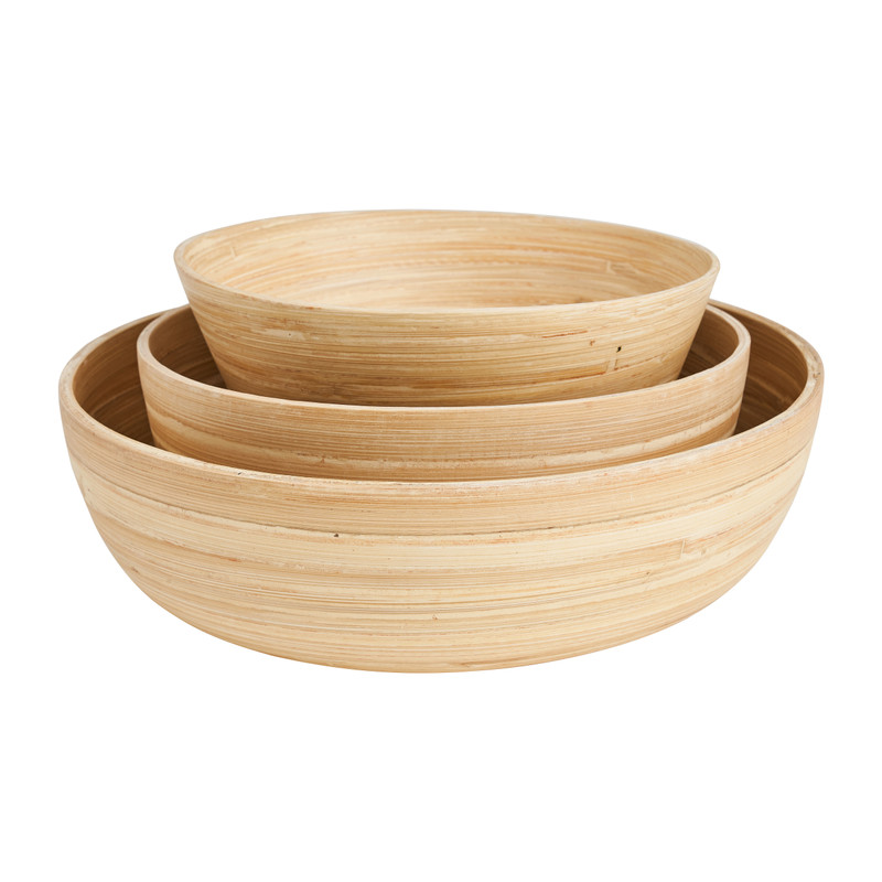 Schaal bamboe - ⌀30 cm