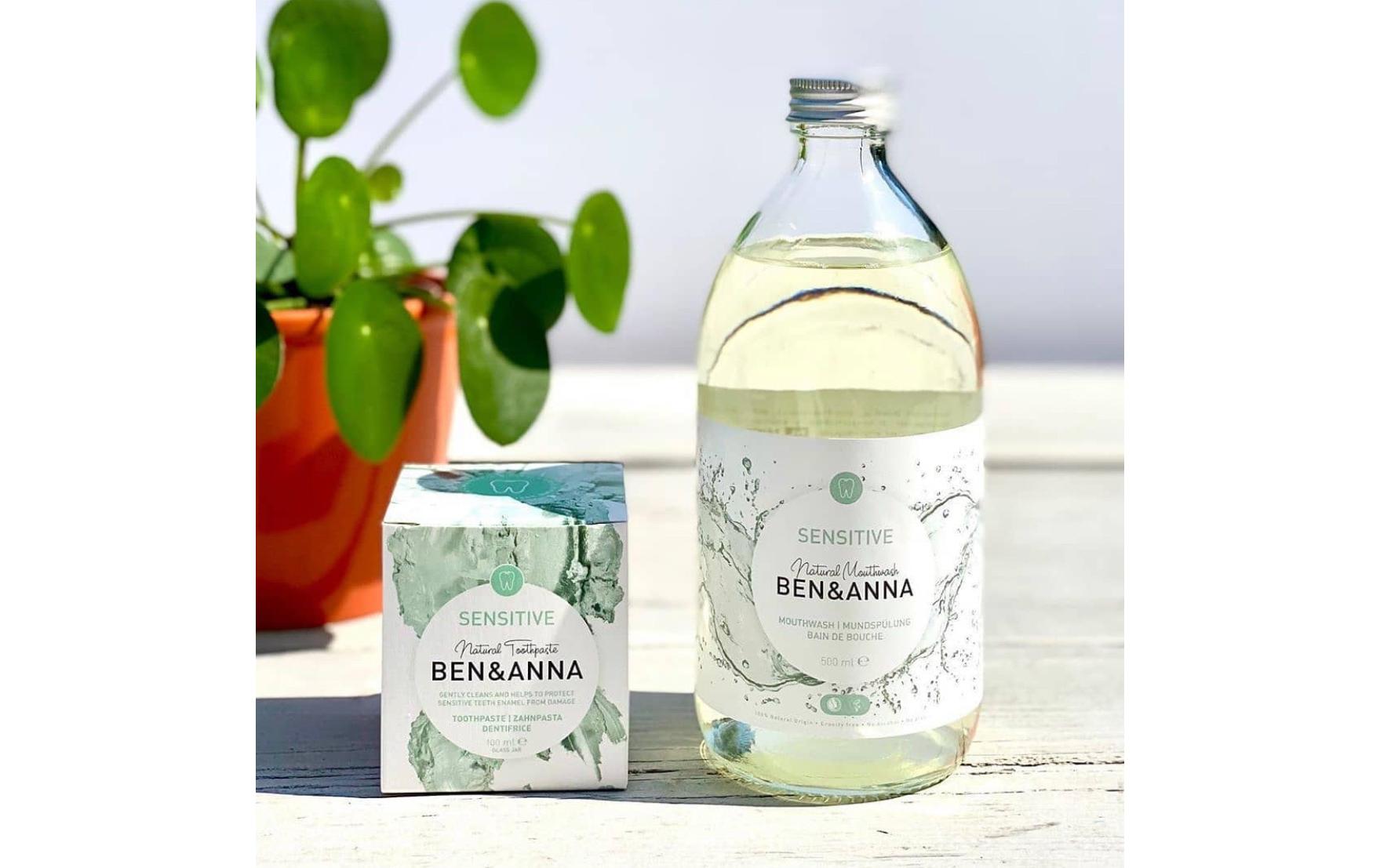 Mundspülung Sensitive 500 mlNatürliche und fluorfreie Mundspülung mit Aloe Vera