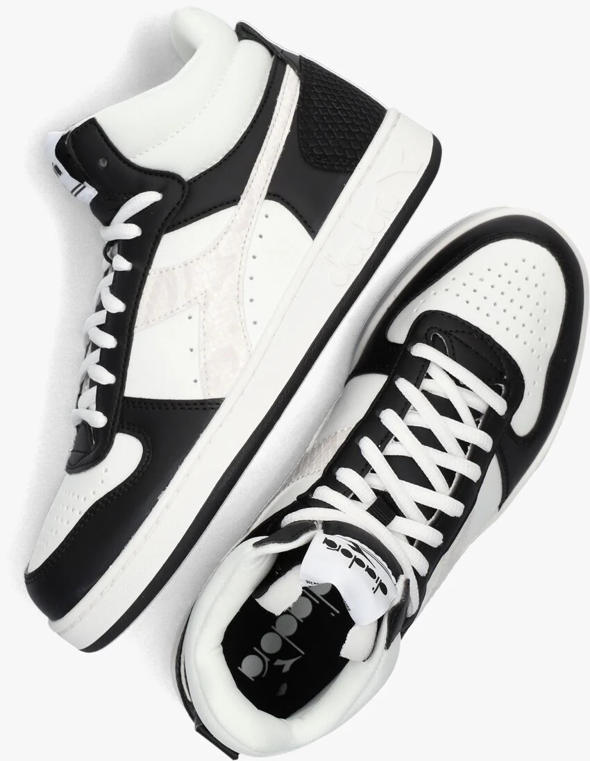 DIADORA zwarte diadora hoge sneaker magic basket demi woman