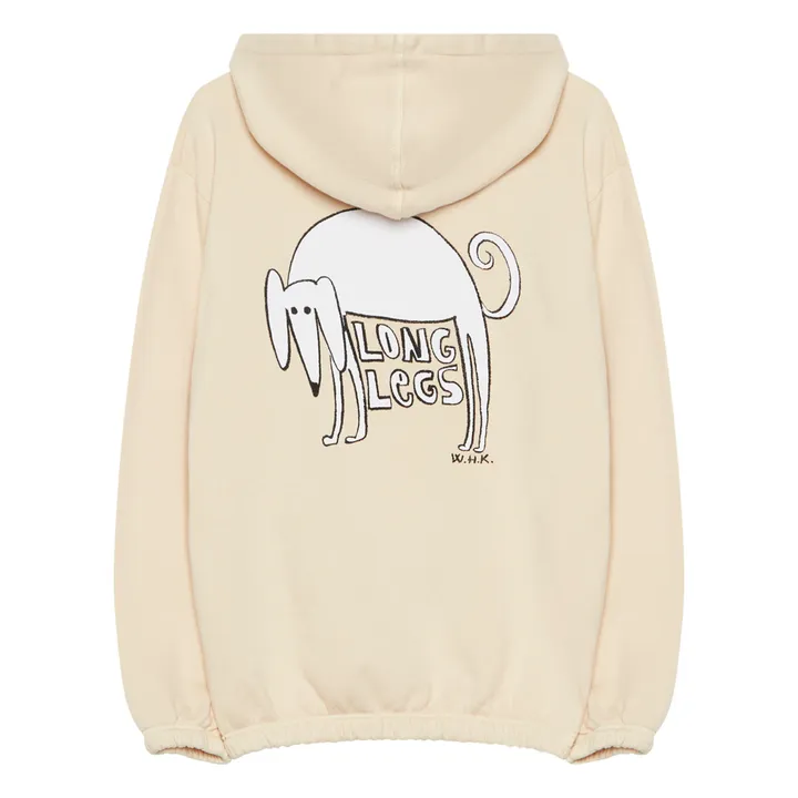 Weekend House Sweat Long Leg Coton Bio | Crème