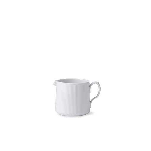 Royal Copenhagen Hvid Riflet Kande, 0,7 L