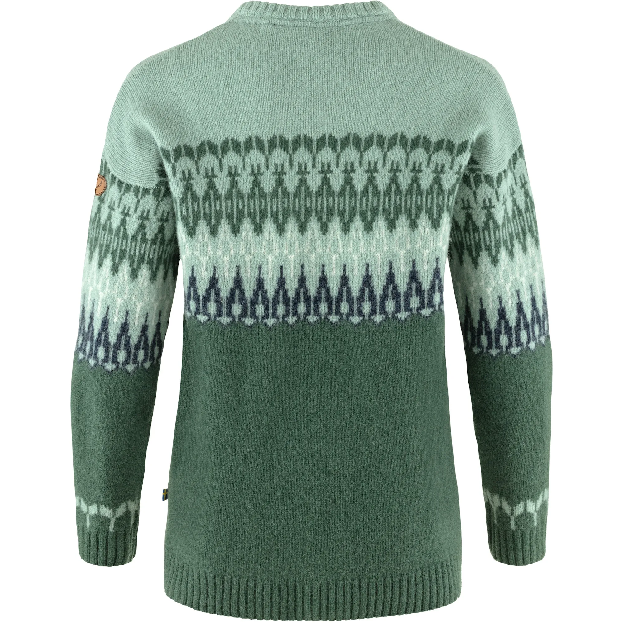 Fjällräven Övik Path Knit W Deep Patina-Misty Green