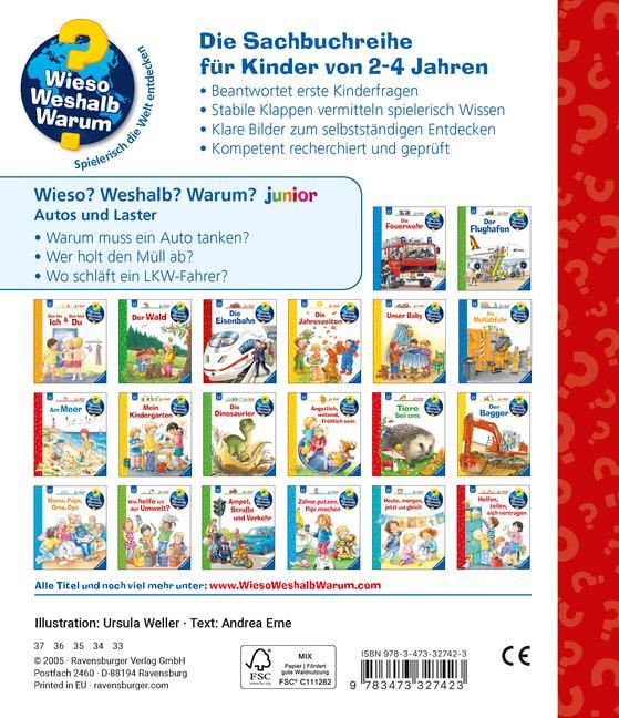 Autos und Laster / Wieso? Weshalb? Warum? Junior Bd.11