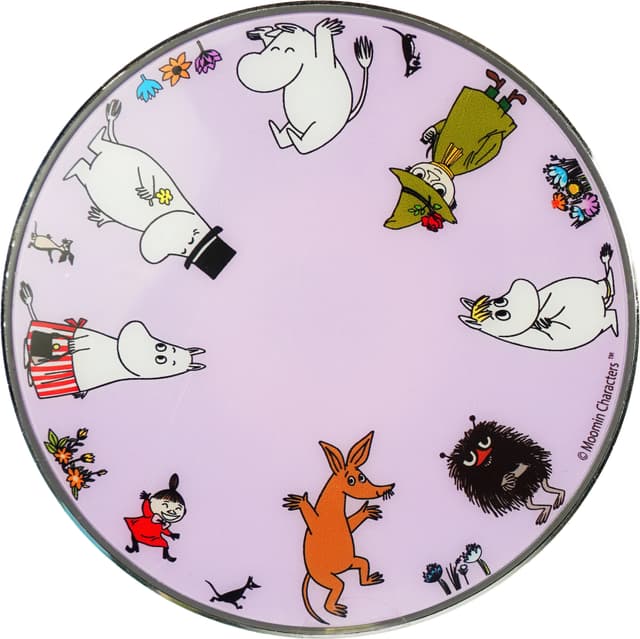 Moomin 15W trådløs oplader (lilac)
