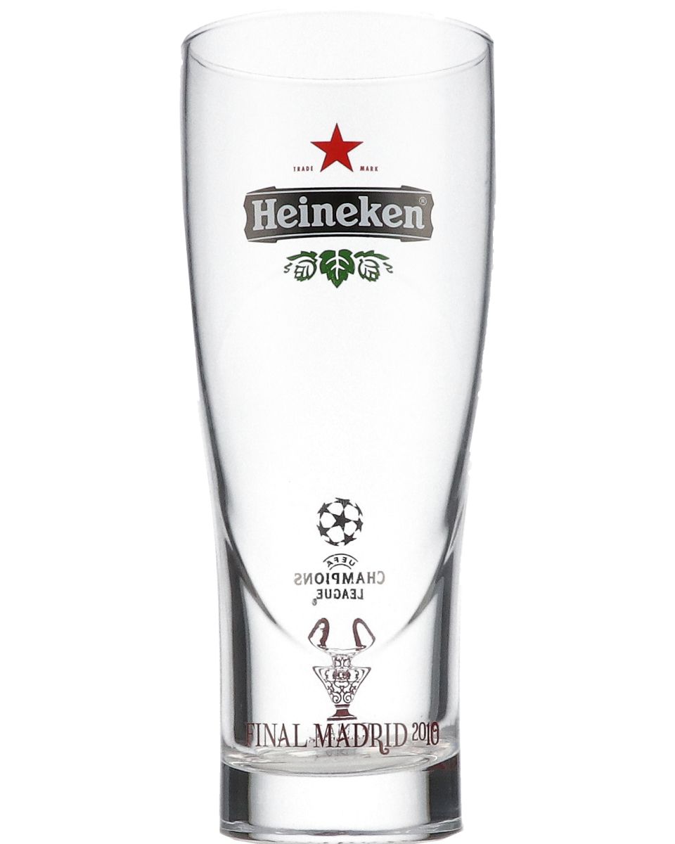 Heineken Ellipse Glas Champions League Final Madrid 2010 25 cl