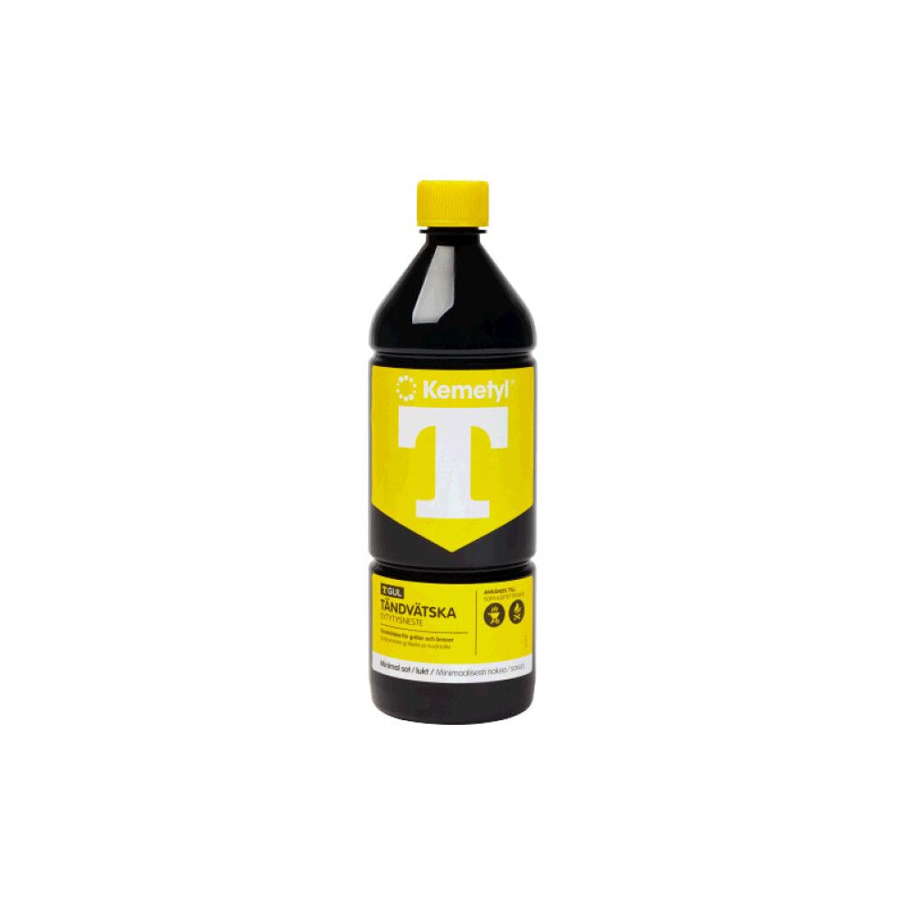 TENNVÆSKE KEMETYL T-GUL 1L