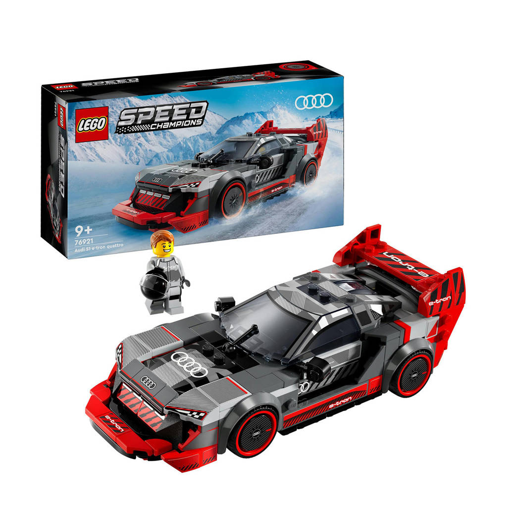 Hele leuke setAudi S1 e-tron quattro racewagen Speelgoed Auto Bouwpakket 76921