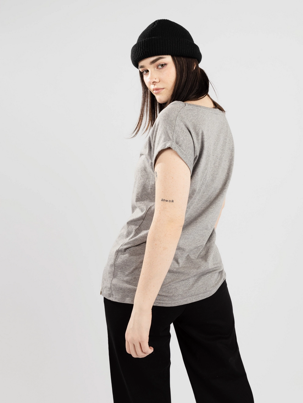 Iriedaily It Hasi T-Shirt grey mel.