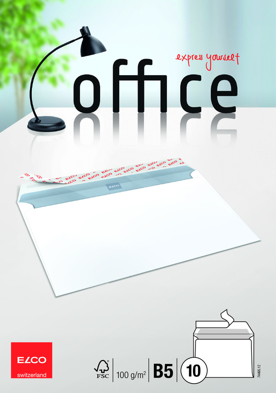 Elco Office Couvert, B5, 10 Stück