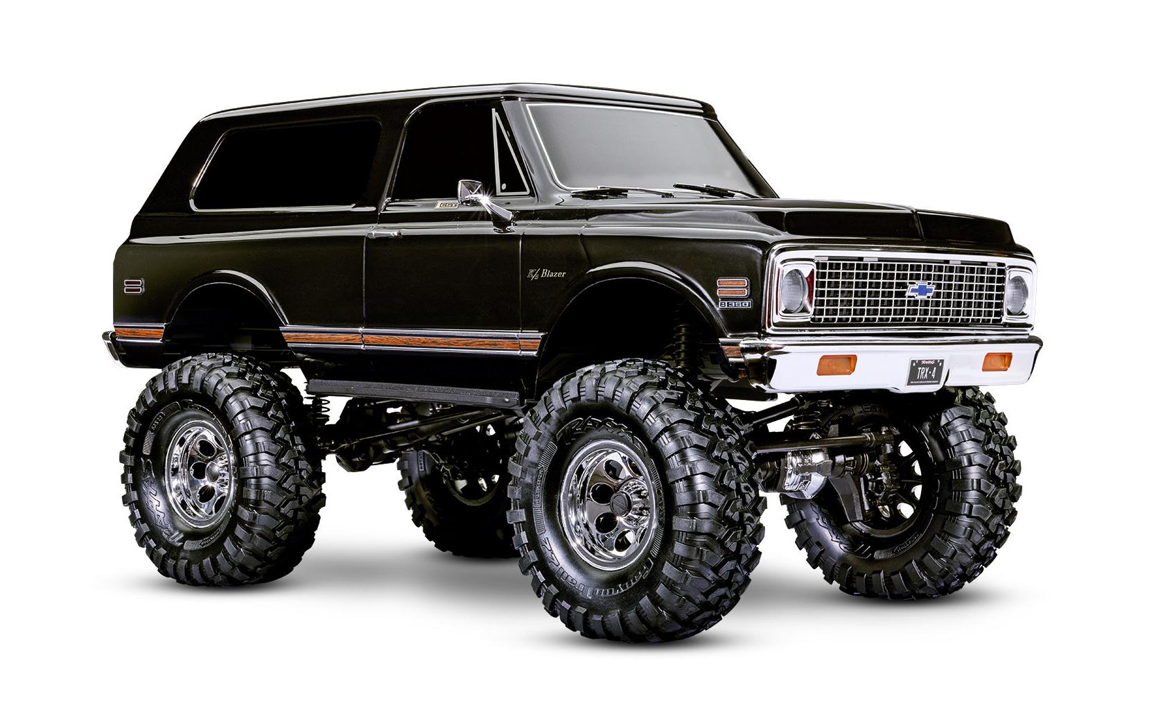 Scale Crawler TRX-4 Chevy K5 Blazer Schwarz, ARTR, 1:10<br>High Trail Rockcrawler mit Chevrolet Squarebody Karosserie