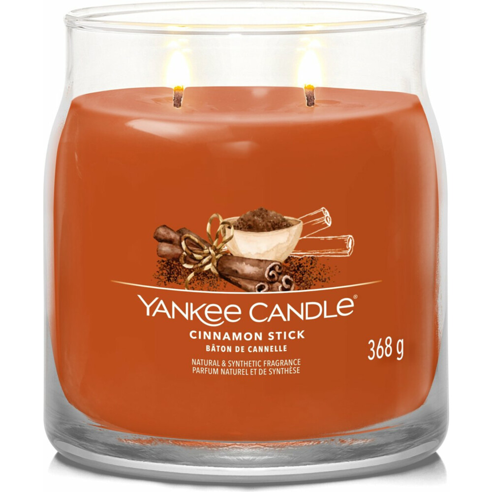 Yankee Candle Geurkaars Medium Jar Cinnamon Stick368 gr