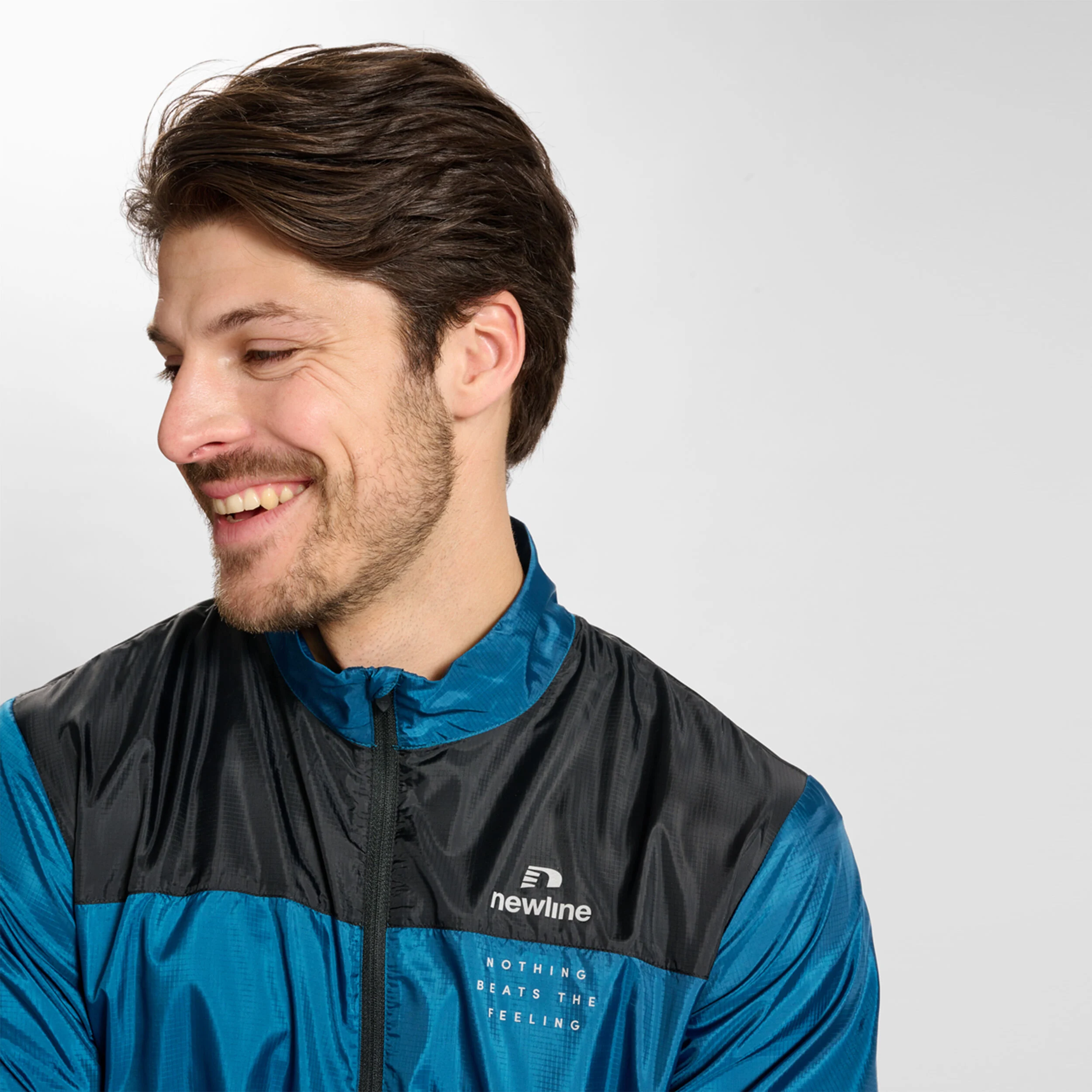 Newline Denton Jacket Veste Running Hommes - Bleu