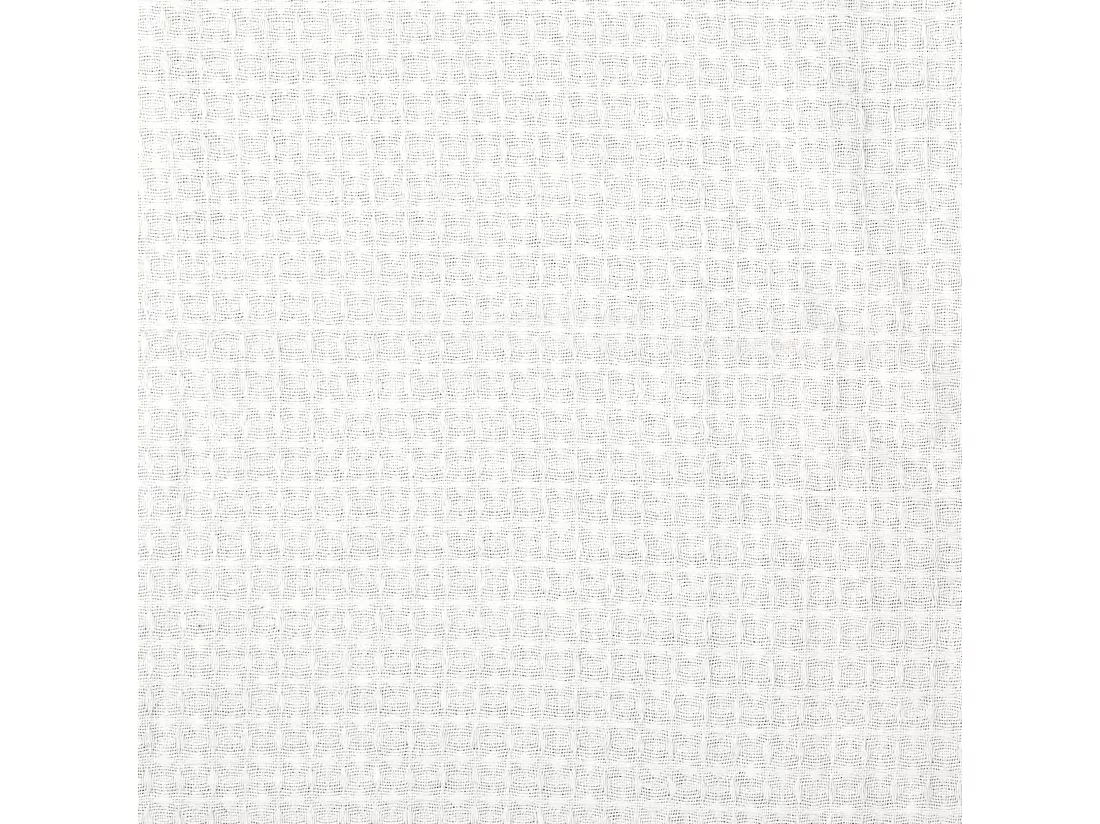 Jete De Canape Gaufre Ivoire 120x150cm