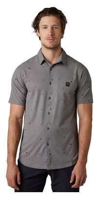Maillot Manches Courtes Fox Ranger Woven Gris