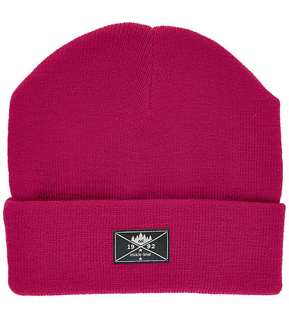 Mikk-Line Mütze - Strick - Fuchsia Ed