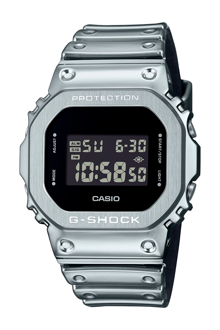 Casio G-SHOCK G-Steel Fine Metallic Silber GM-5600YM-8ER