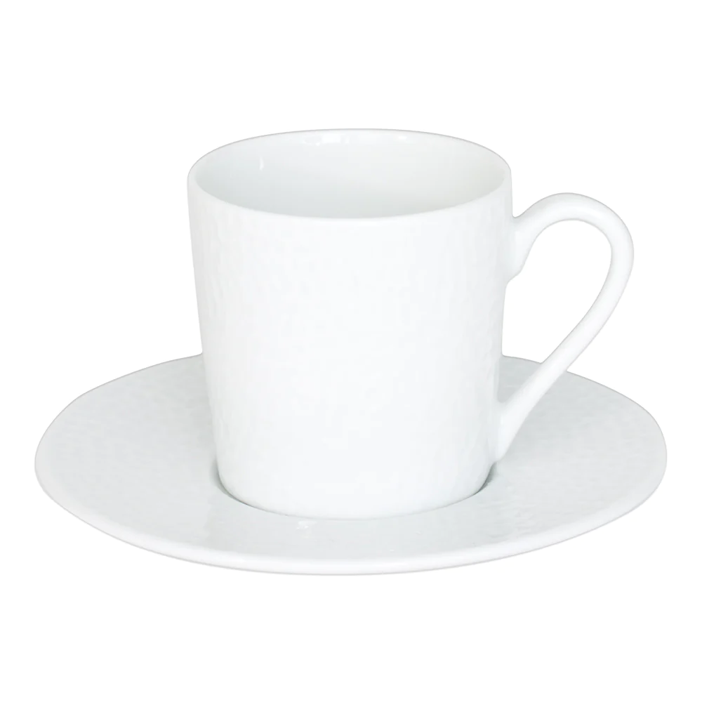 Tasse à café et sa sous-tasse Louna 12 cl Table passion