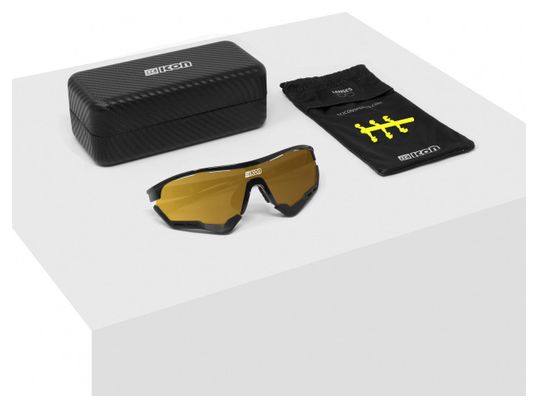 Scicon Sports Aerotech SCN PP XL Lunettes De Soleil De Performance Sportive (Scnpp Multimireur Bronze/Matt Gelé)