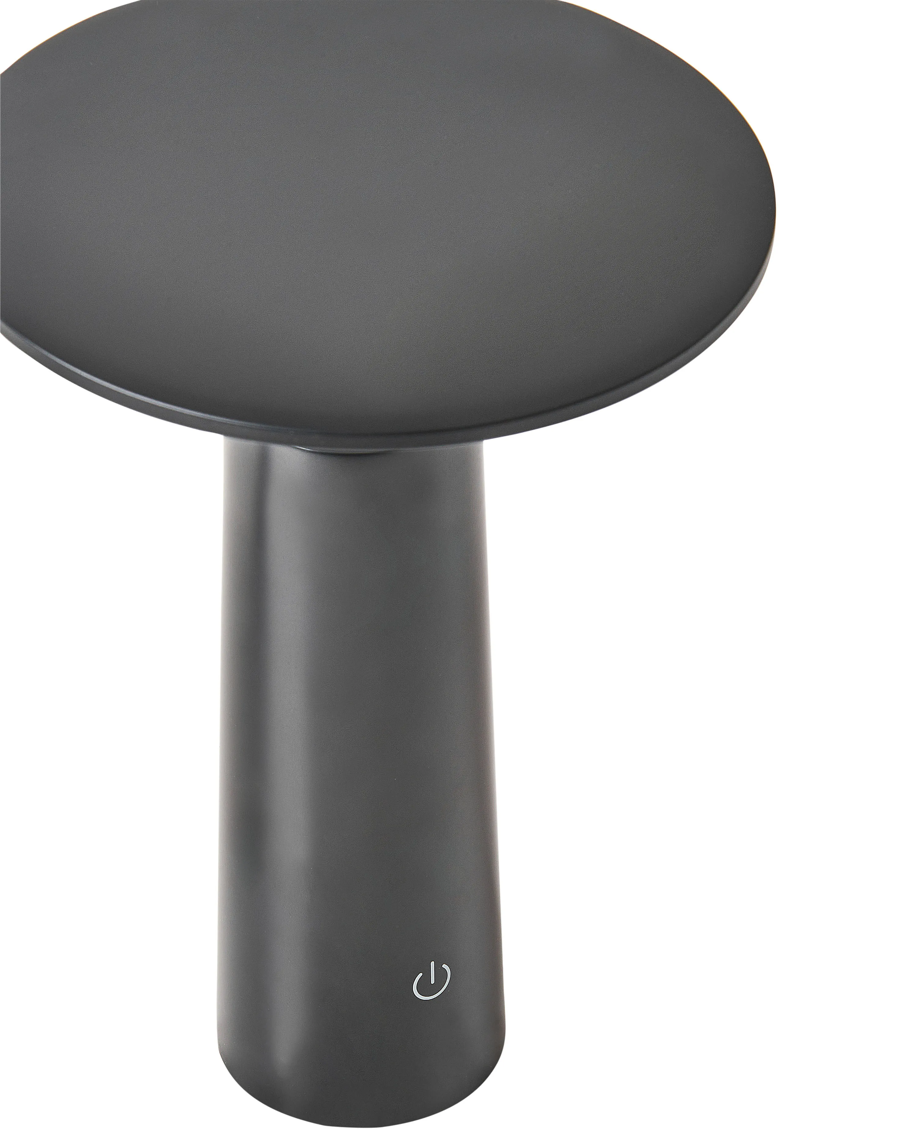 LED draadloze tafellamp LEVIRA met dimmer Metaal Zwart