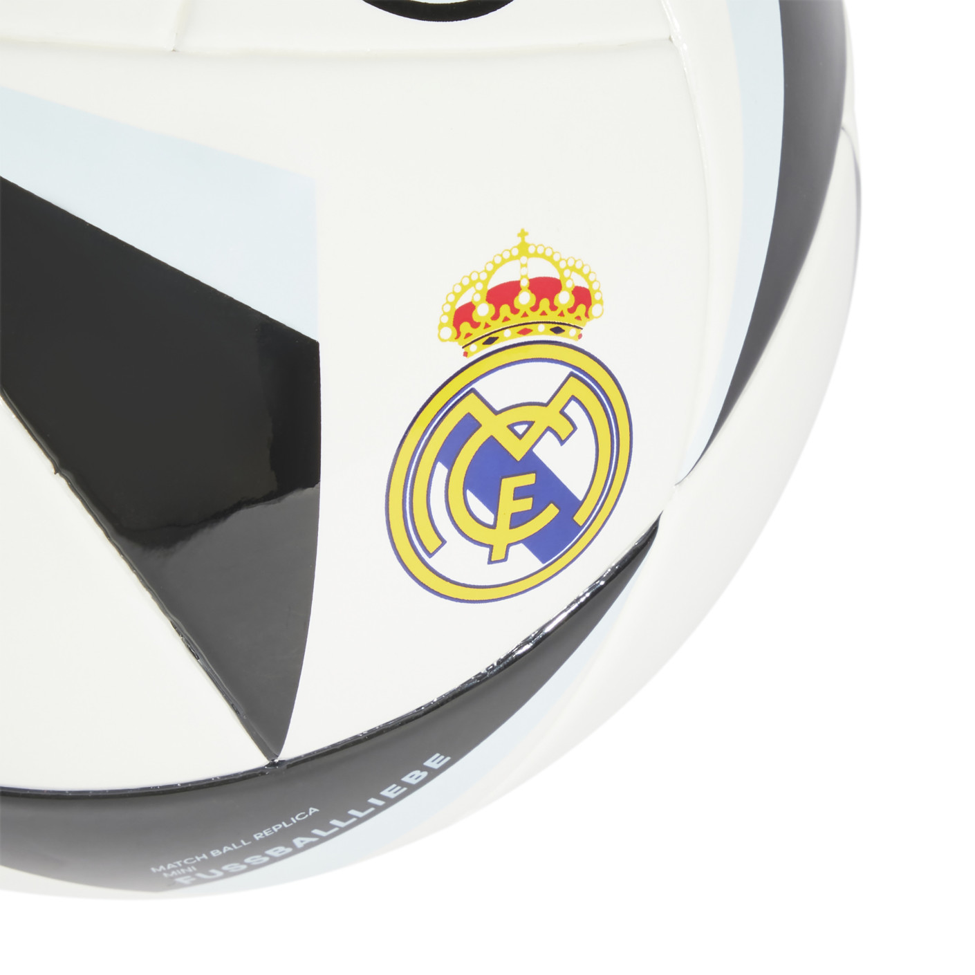 Adidas Real Madrid Fussballliebe Mini Voetbal Maat 1 Wit Zwart
