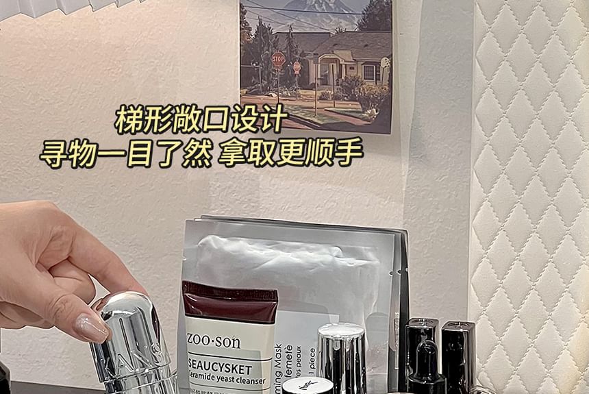 Momoi - Transparante make-up organizer voor op het bureau (verschillende designs)